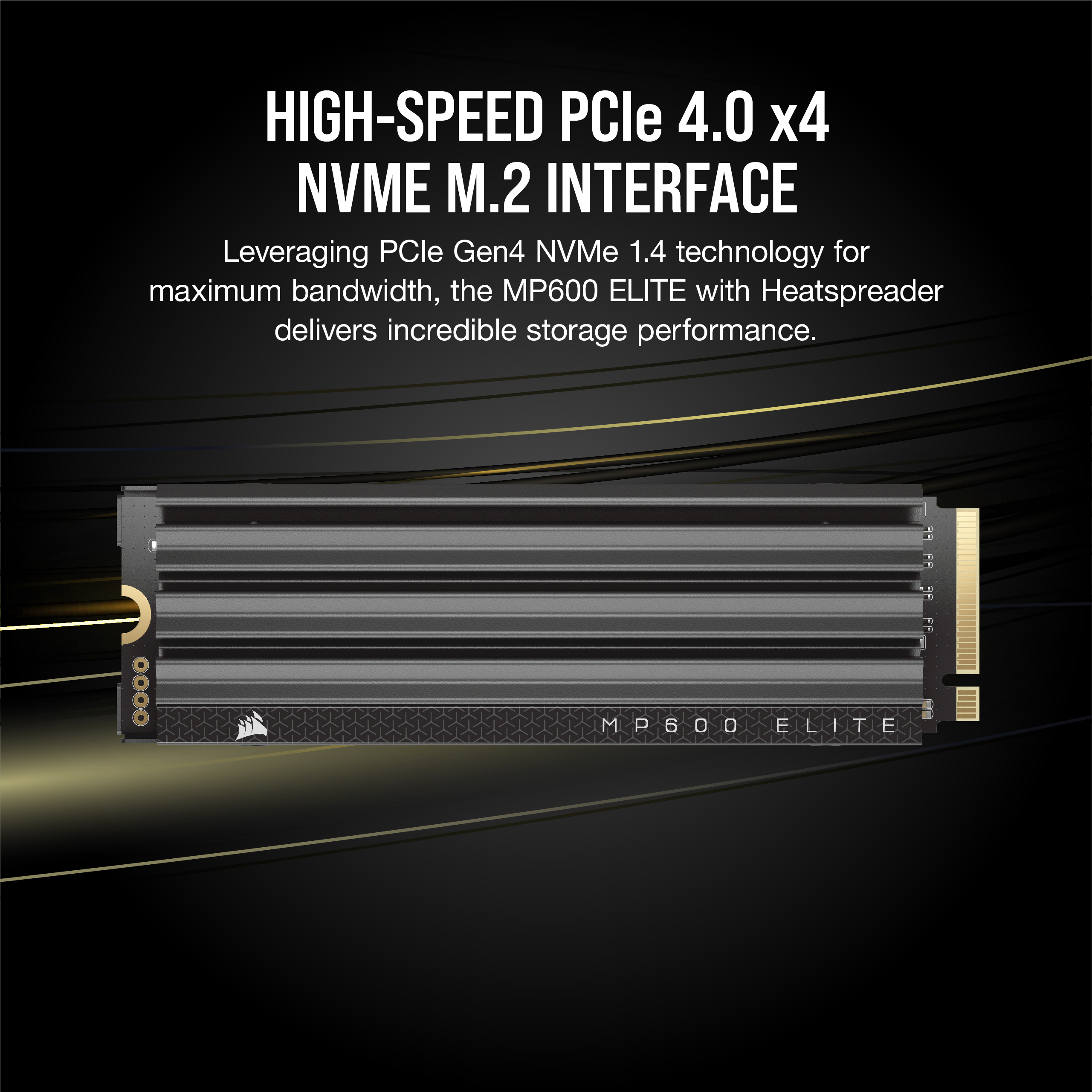 Corsair MP600 Elite 2 Tt M.2 NVMe -SSD-kovalevy