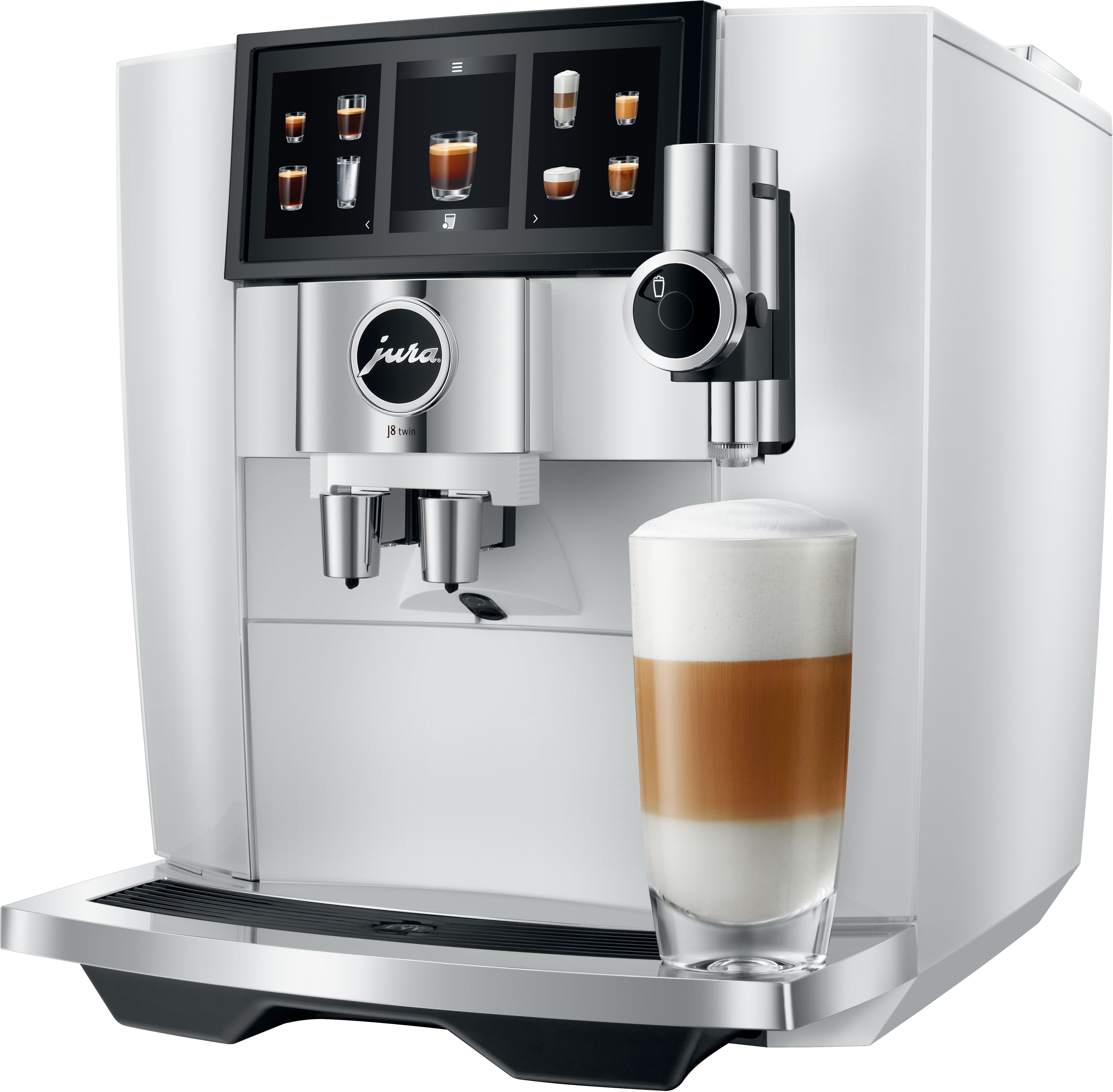 Jura J8 Twin Diamond White (EA) kahvikone