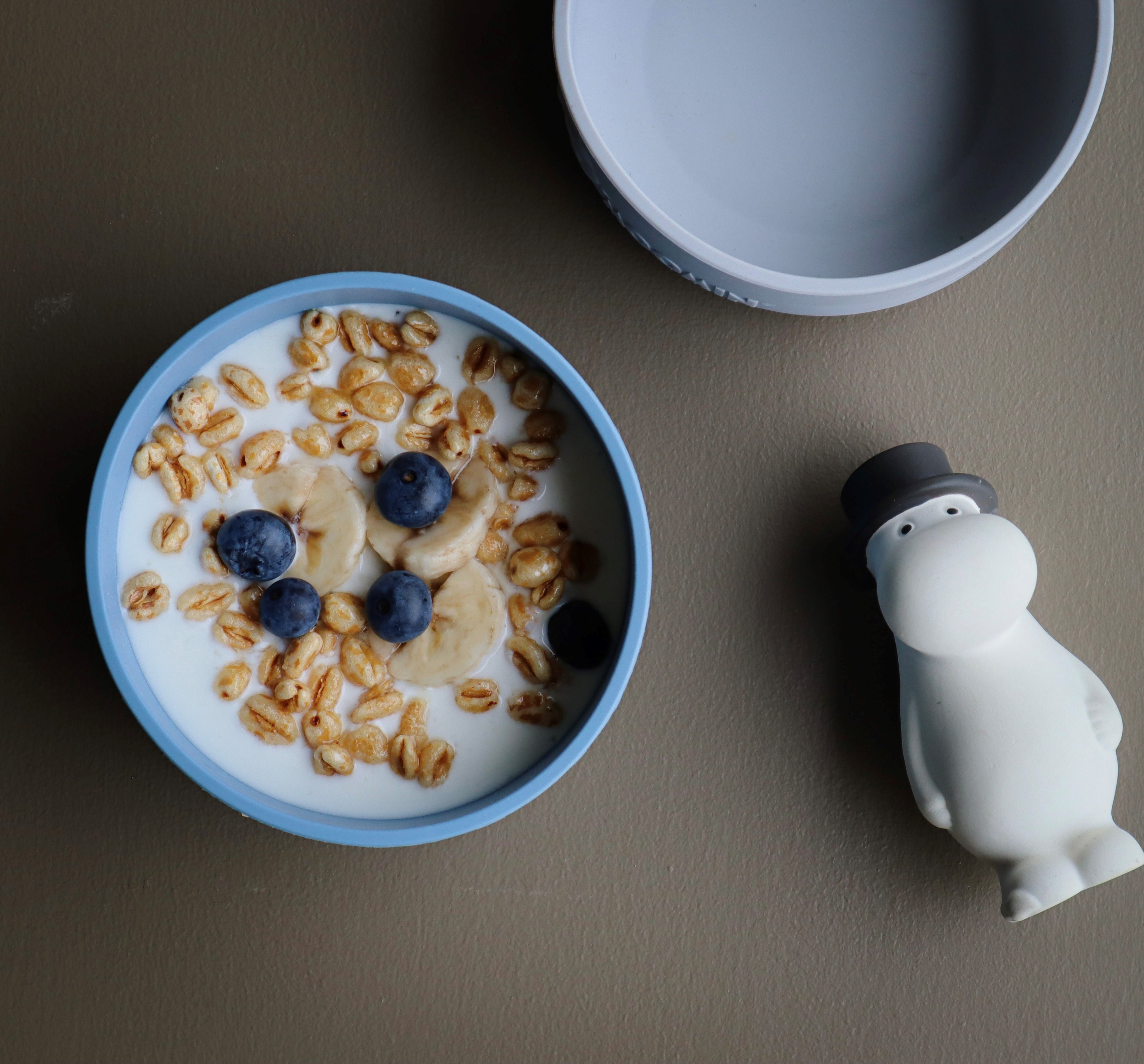 Muumi Silicone -kulho, blueberry blue