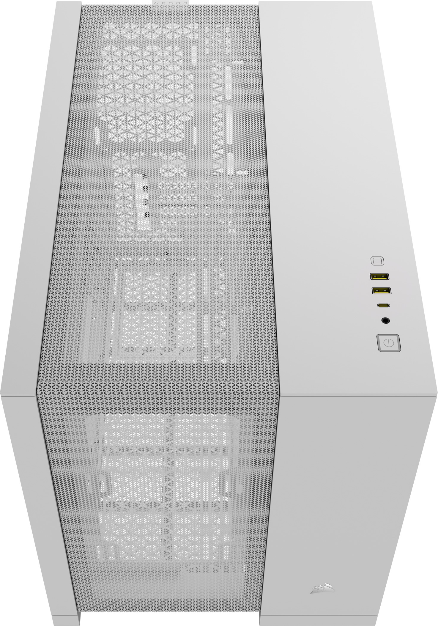 Corsair 2500D Airflow Micro-ATX-kotelo ikkunalla, valkoinen