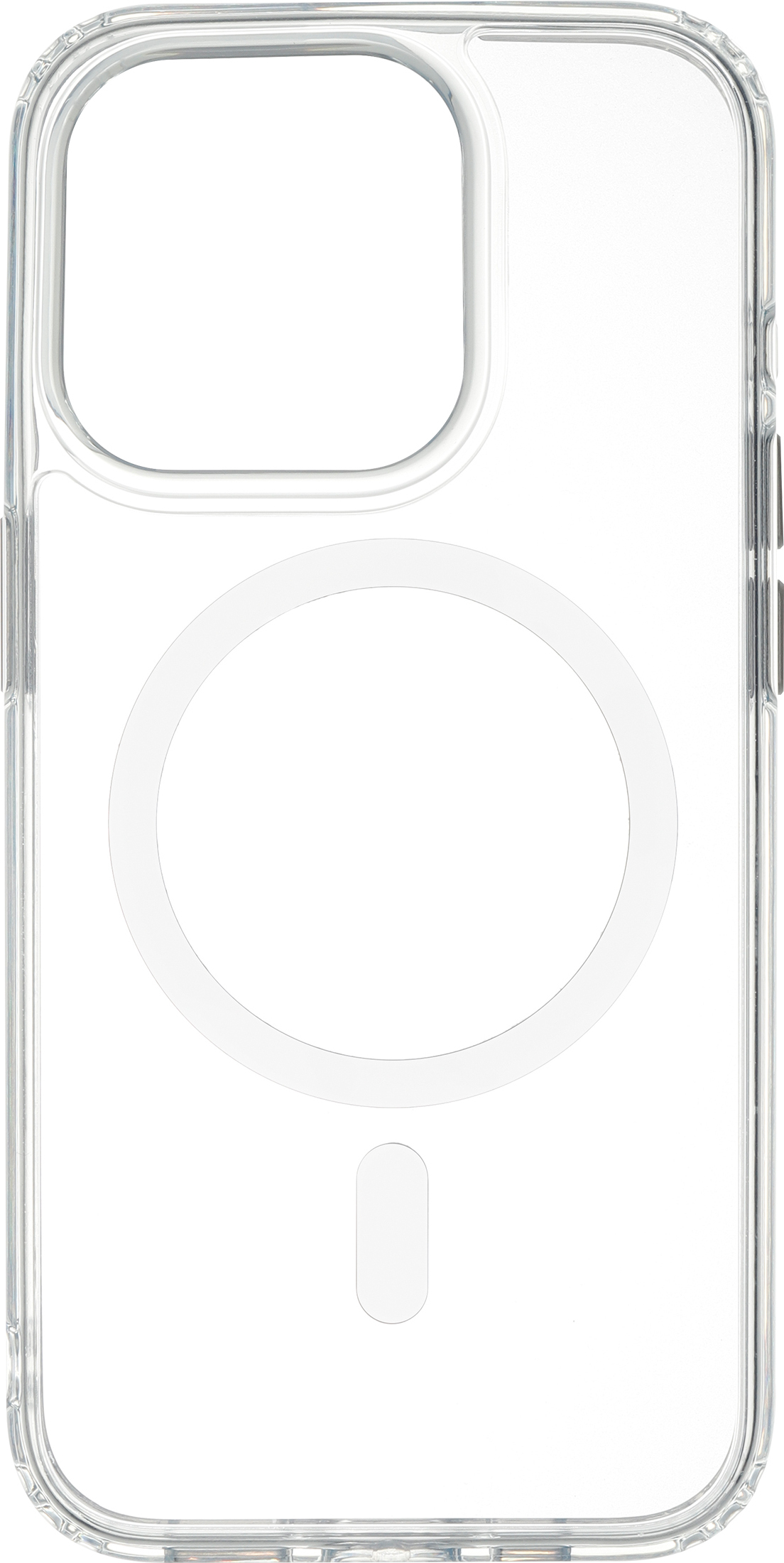 Fonekit Premium MagSafe-yhteensopiva suojakuori, iPhone 15 Pro, läpinäkyvä