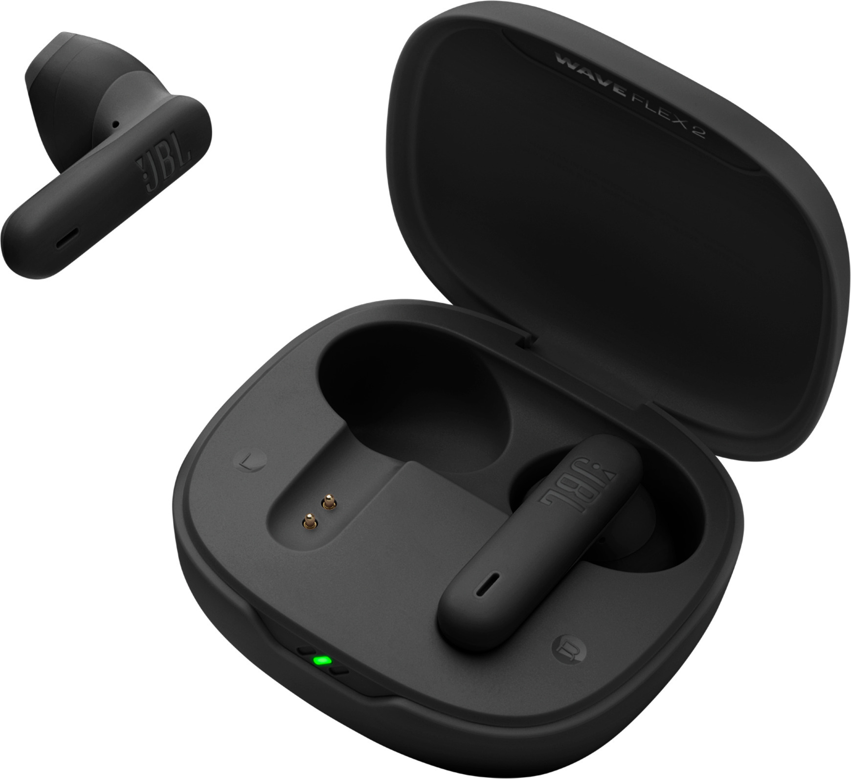 JBL Wave Flex 2 nappikuulokkeet, musta