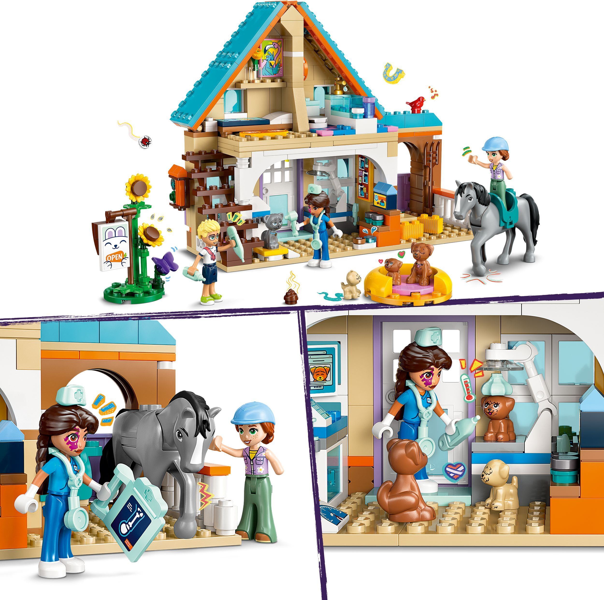 LEGO Friends 42651 – Hevos‑ ja lemmikkisairaala