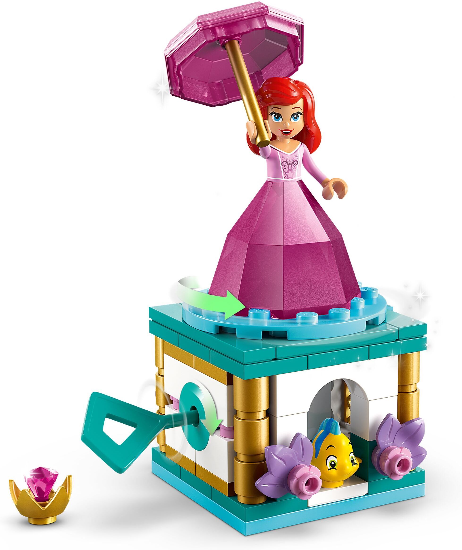 LEGO Disney Princess 43259 – Pyörähtelevä Ariel