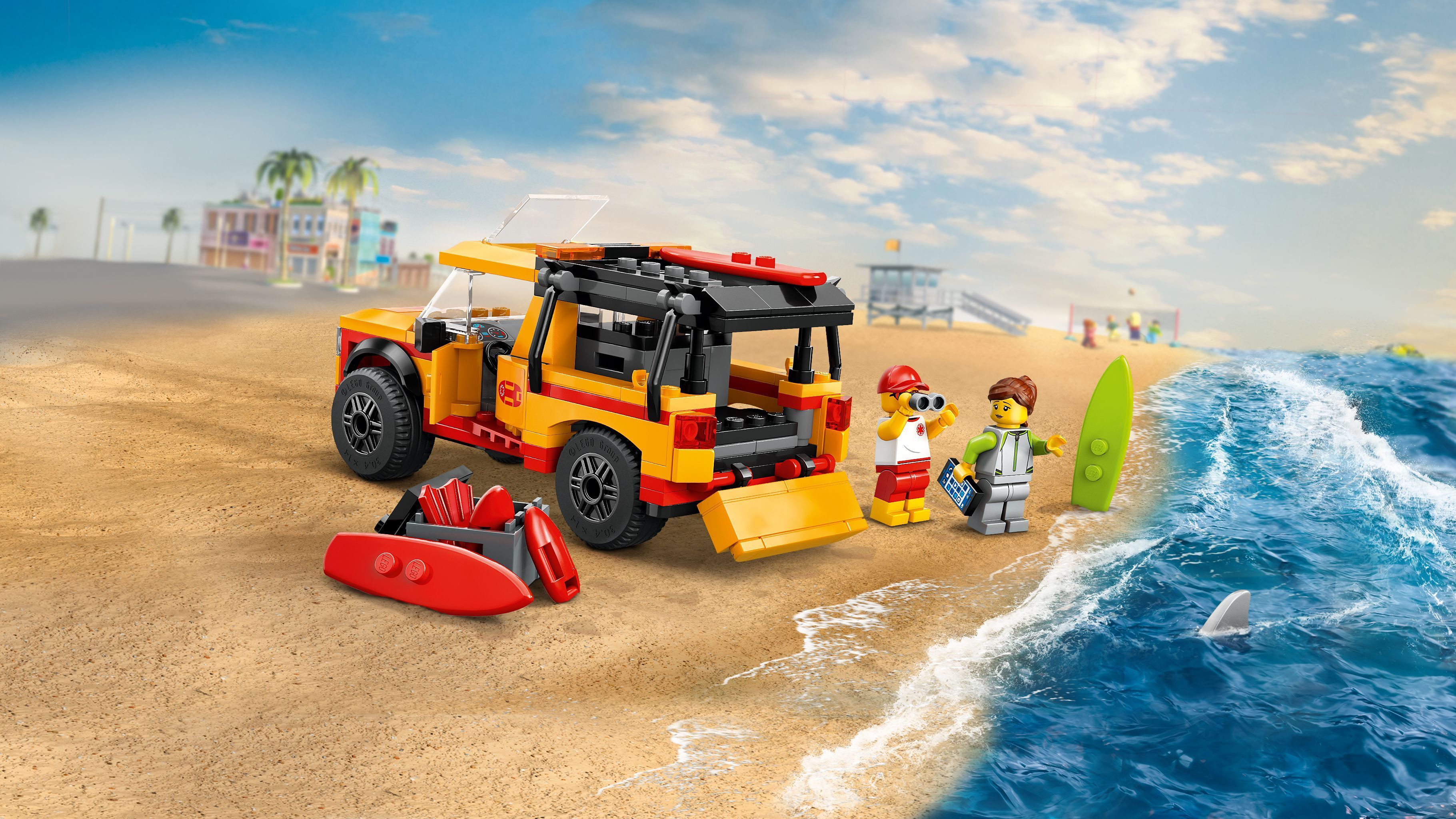 LEGO City 60453 – Rantavahdin pelastusauto