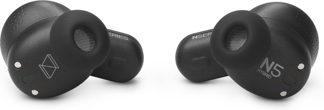 AKG N5 Hybrid nappikuulokkeet aktiivisella melunvaimennuksella, musta