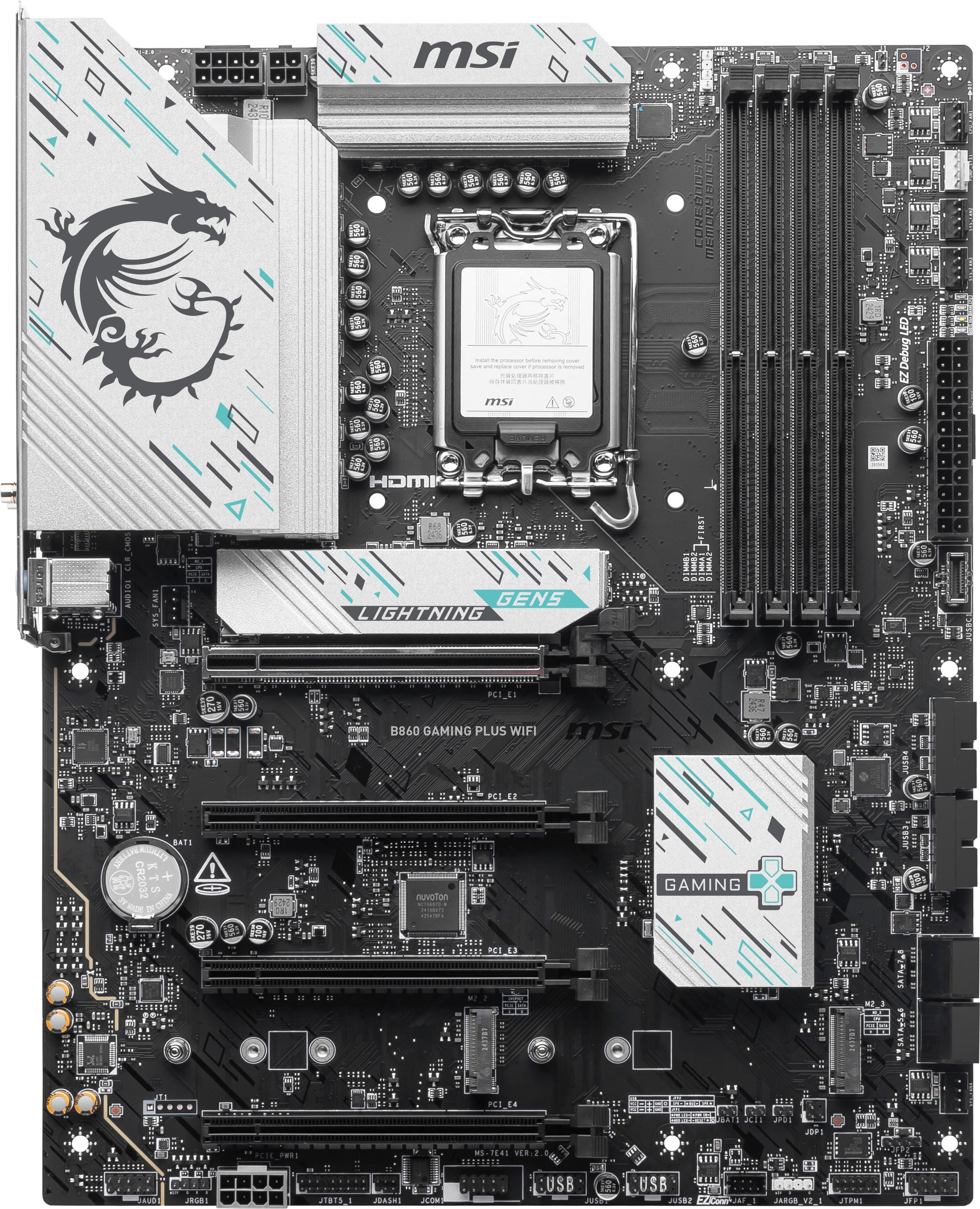 MSI B860 GAMING PLUS WIFI ATX-emolevy