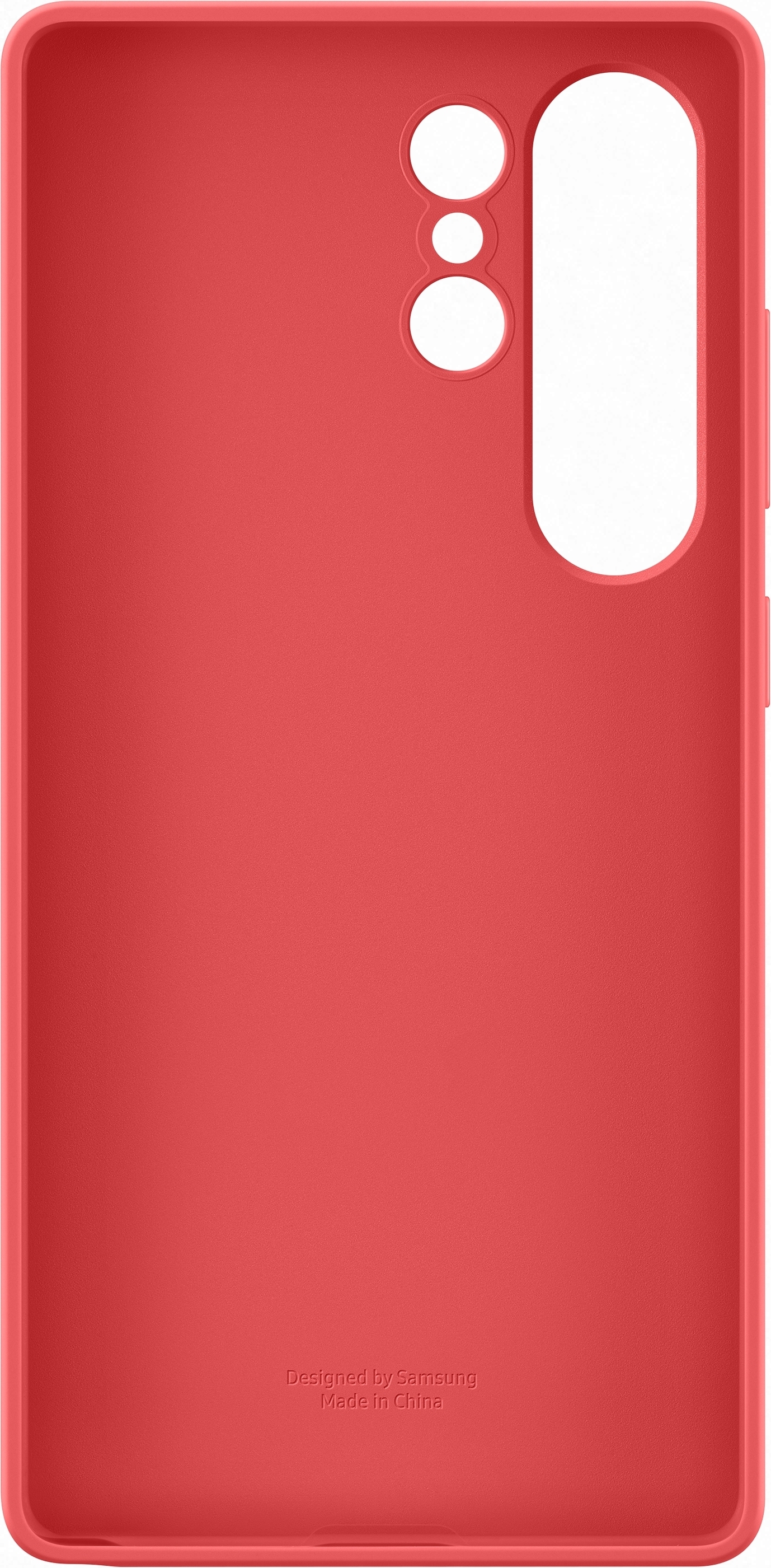 Samsung Galaxy S25 Ultra Silicone suojakuori, punainen