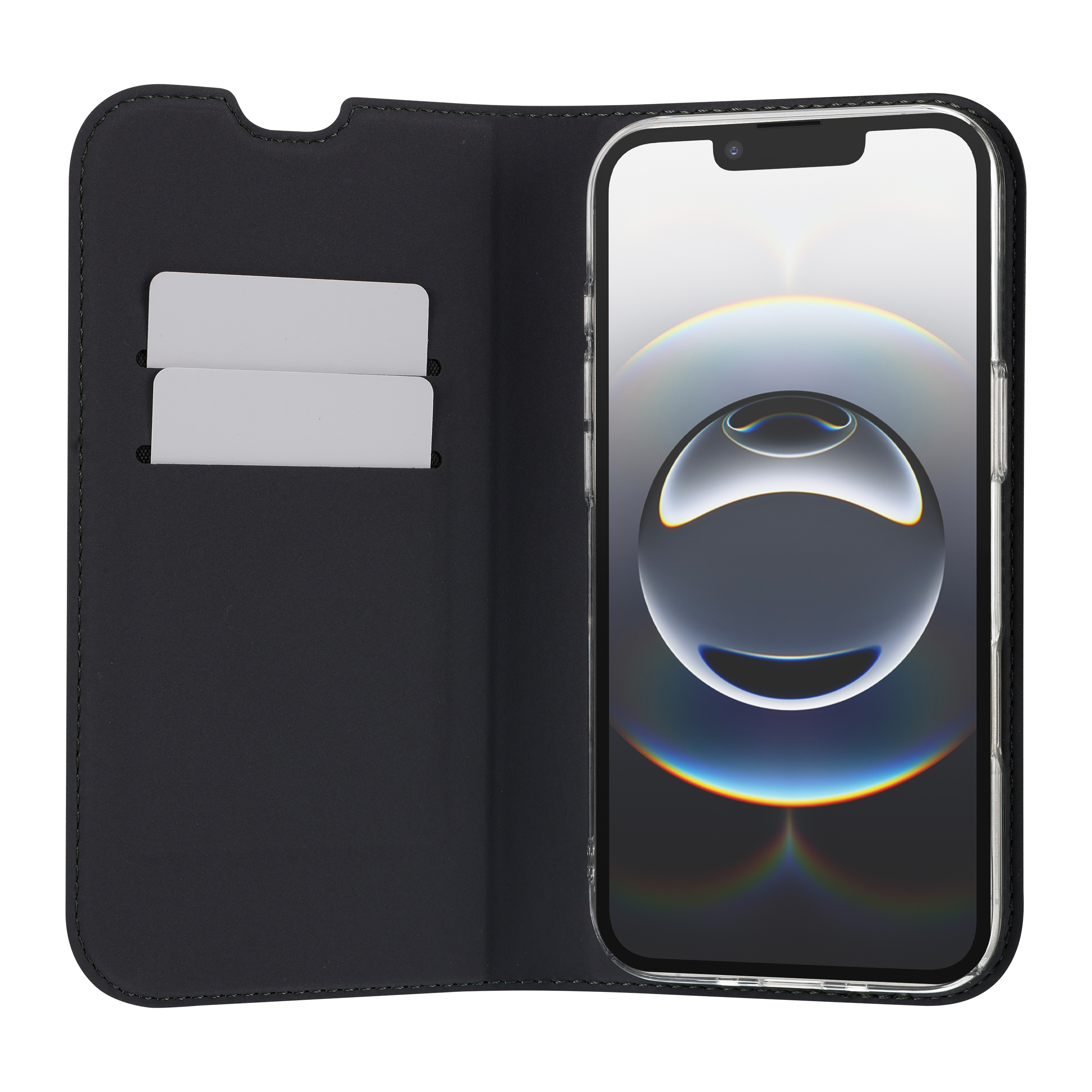 FoneKit BookCase suojakotelo, iPhone Air, tummanvihreä