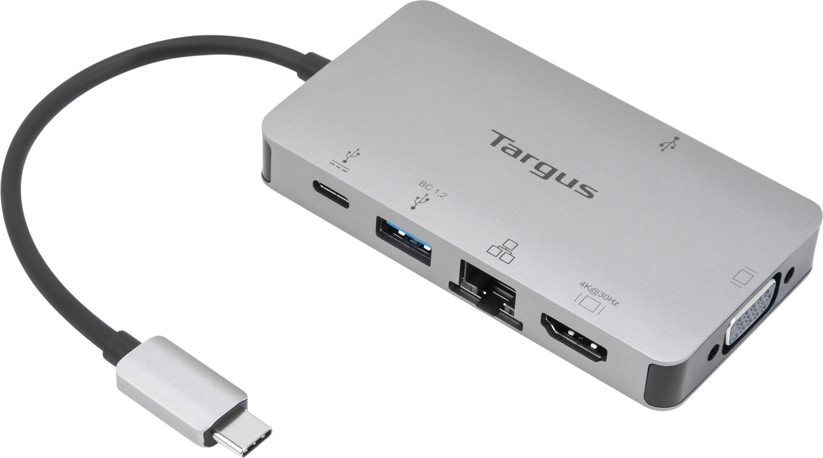 Targus USB-C Single Video 4K HDMI/VGA Multiport -telakointiasema ...