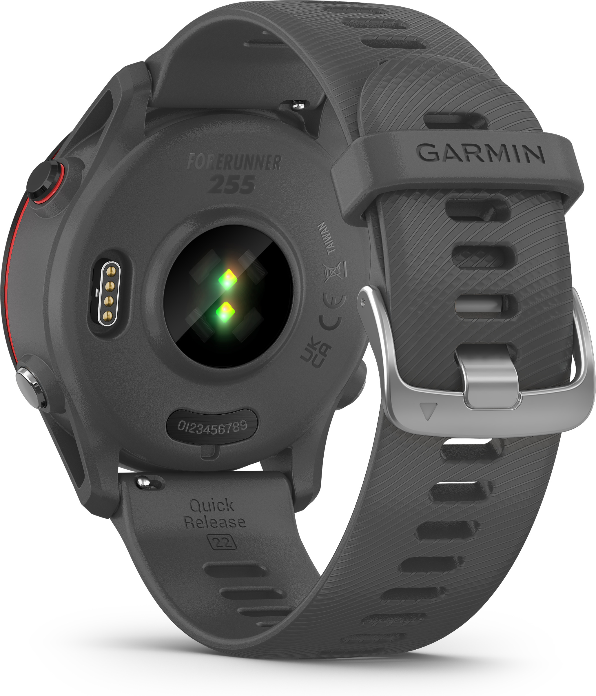 Garmin Forerunner 255 -urheilukello, liuskekivenharmaa
