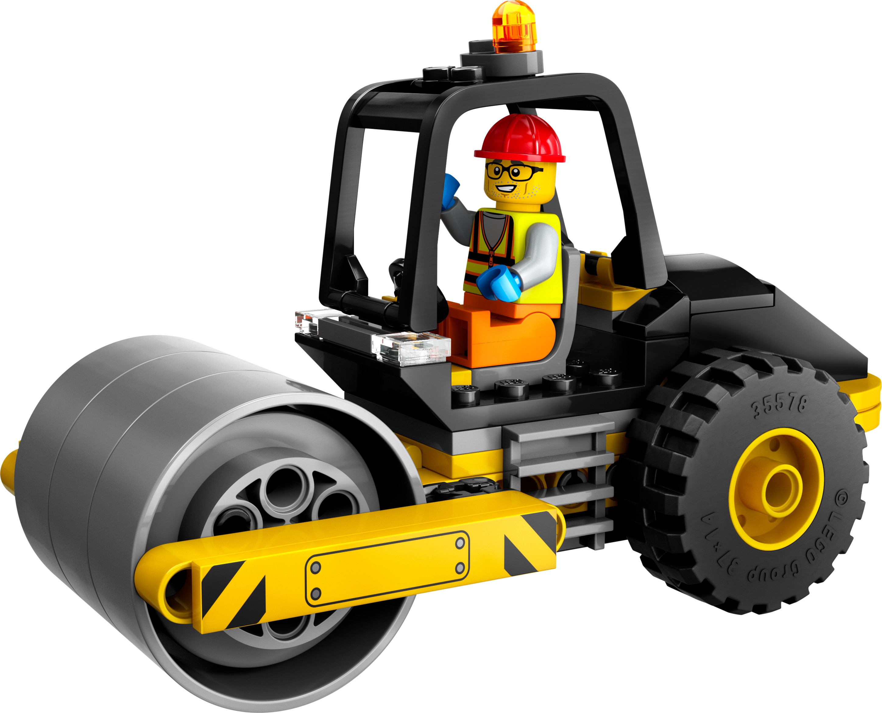 LEGO City Great Vehicles 60401  - Rakennustyömaan tiejyrä