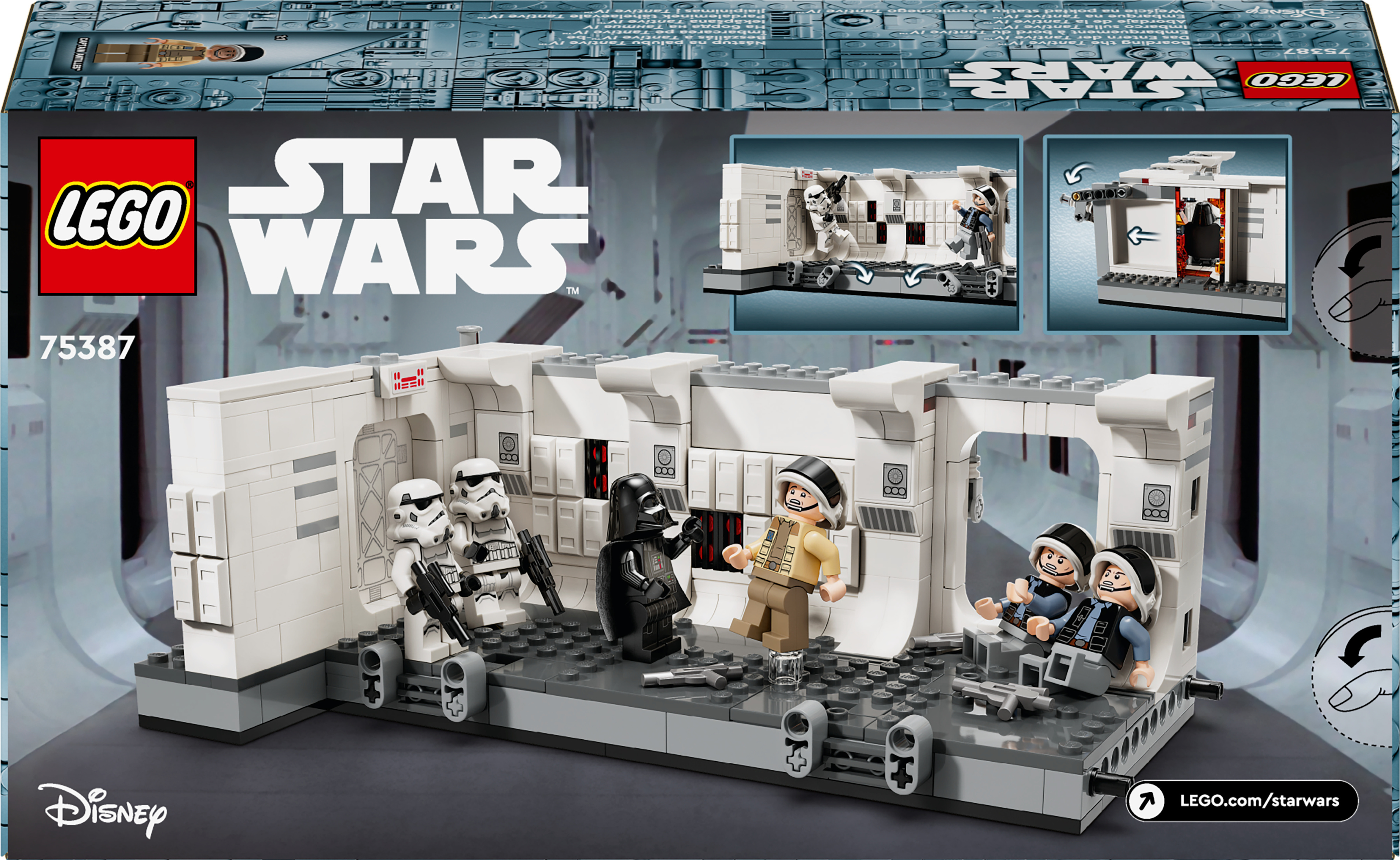 LEGO Star Wars 75387  - Astuminen Tantive IV™ ‑alukseen
