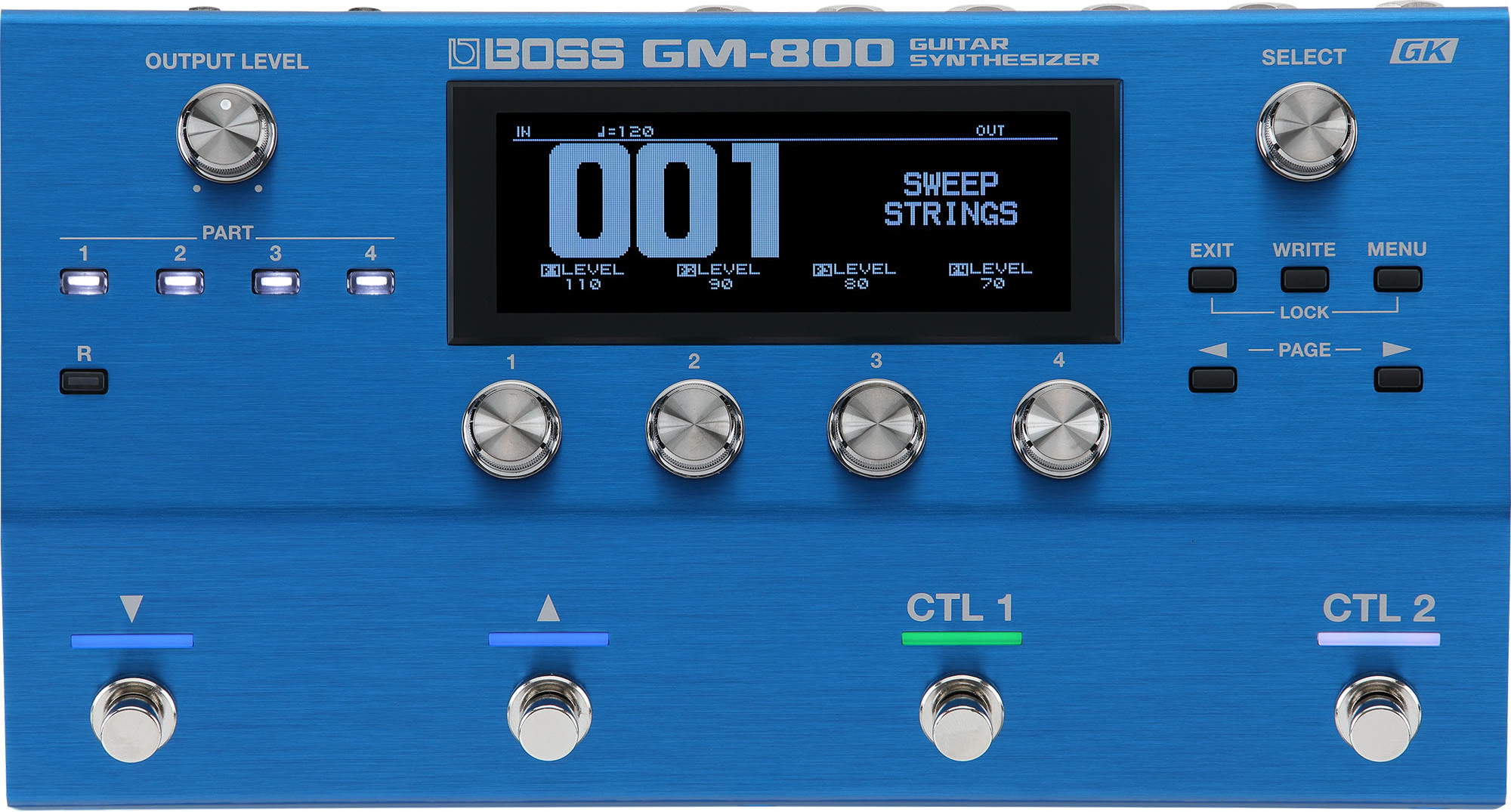 Boss GM-800 kitarasyntikka