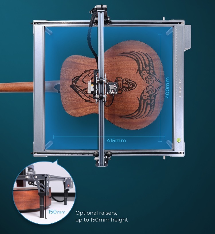 Creality Laser Falcon Engraver 10W -laserkaiverrin