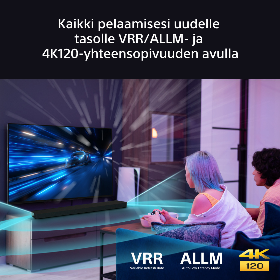 Sony Bravia Theatre Bar 9 – 7.0.2 Dolby Atmos Soundbar -äänijärjestelmä