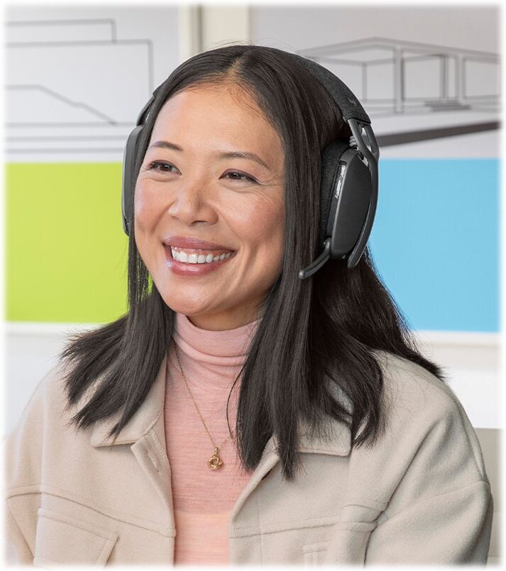 Logitech Zone Vibe Wireless -langattomat kuulokkeet, grafiitti