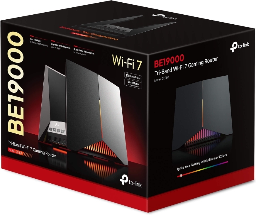 TP-LINK Archer GE800 Tri-Band WiFi 7 -pelireititin