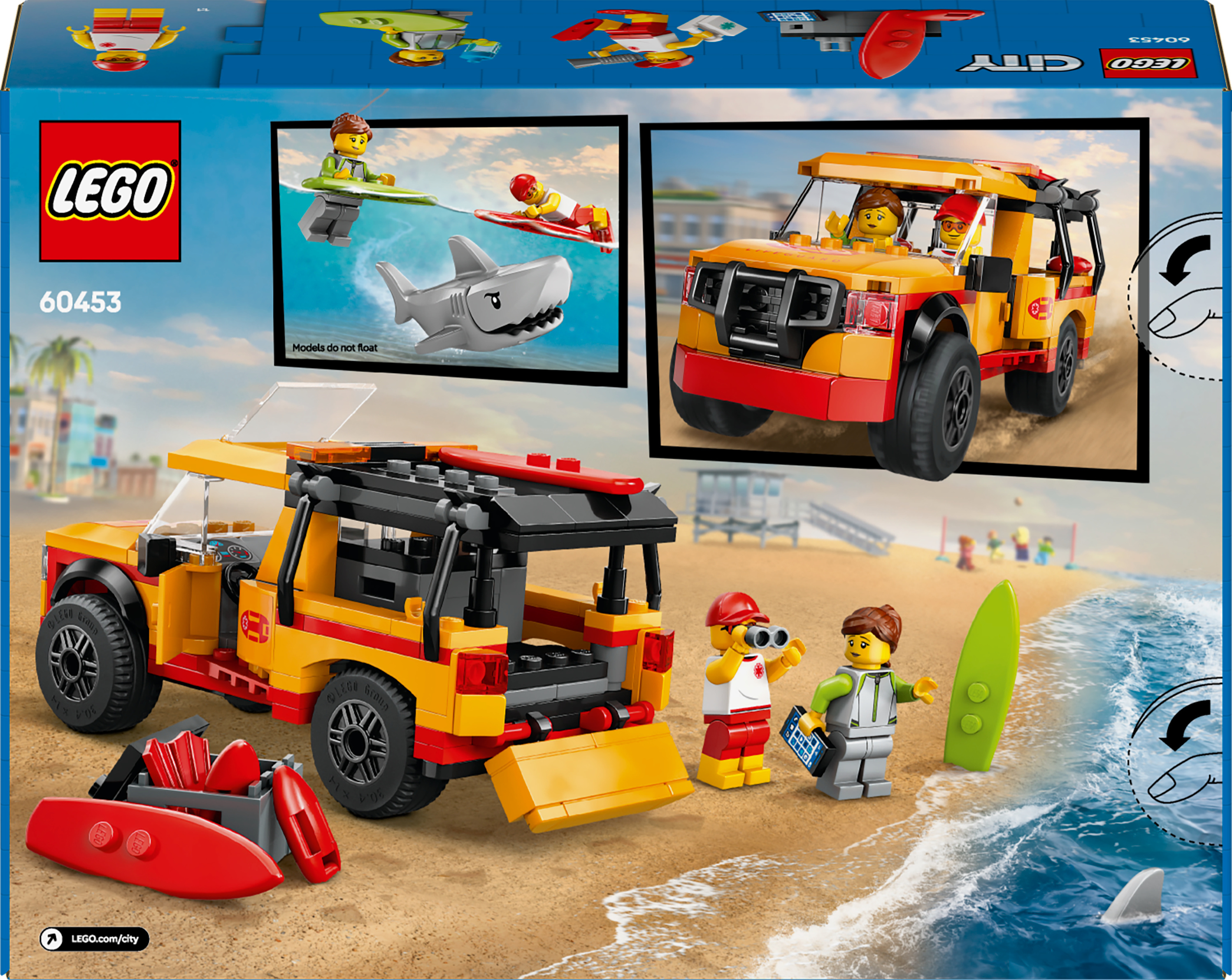 LEGO City 60453 – Rantavahdin pelastusauto
