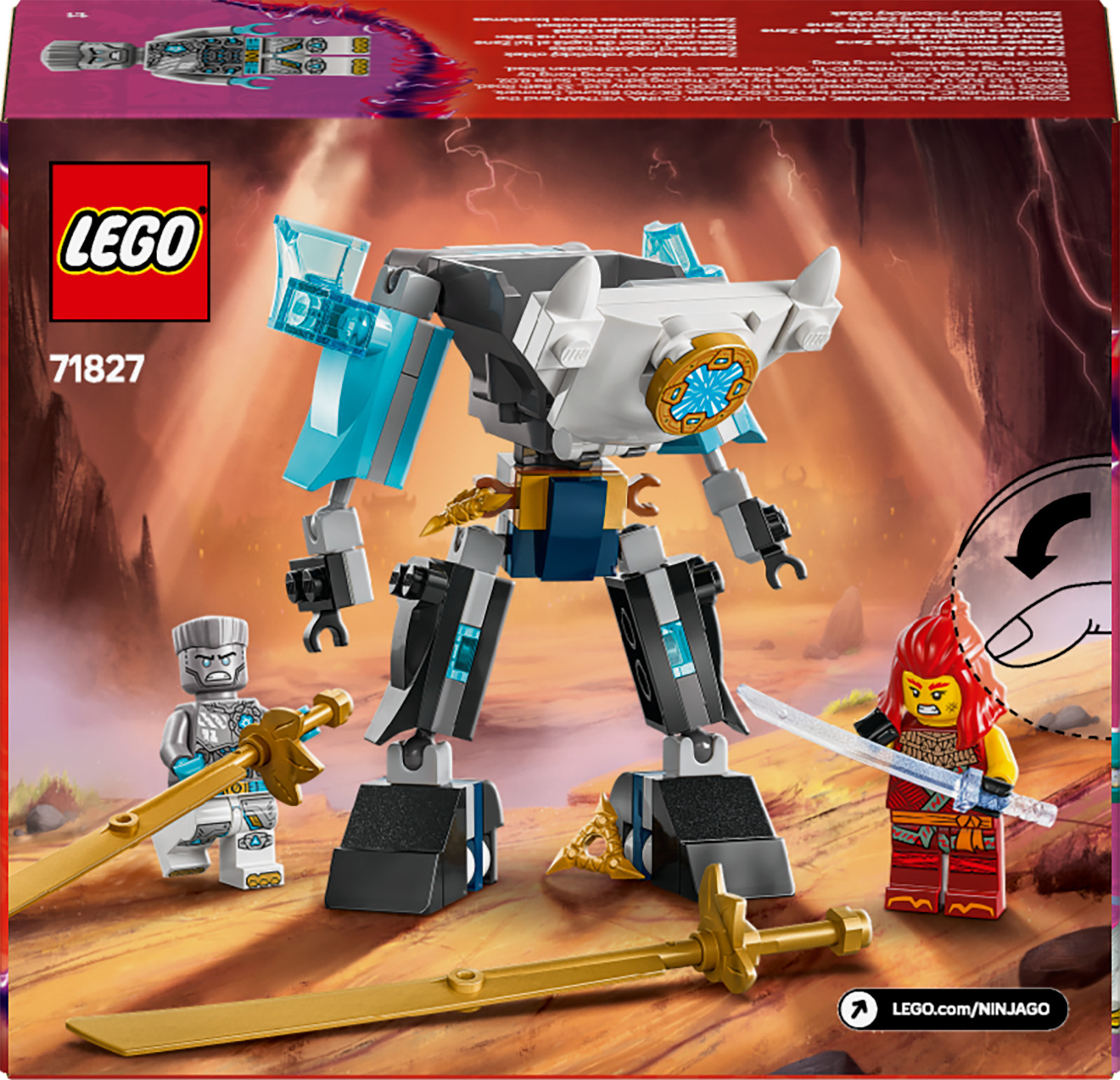LEGO Ninjago 71827 – Zanen taistelupukurobotti
