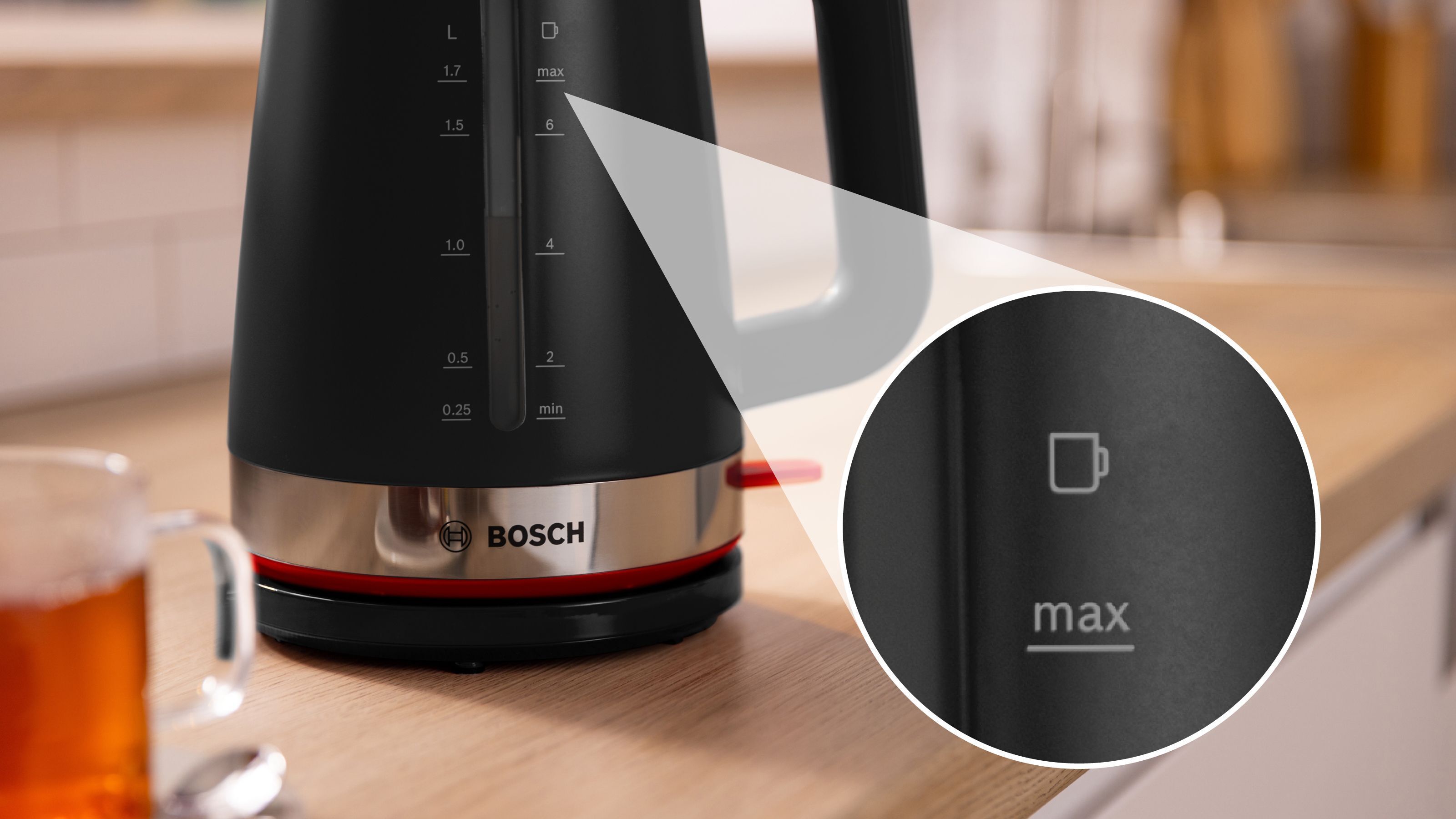 Bosch MyMoment TKA3M133 kahvinkeitin, musta
