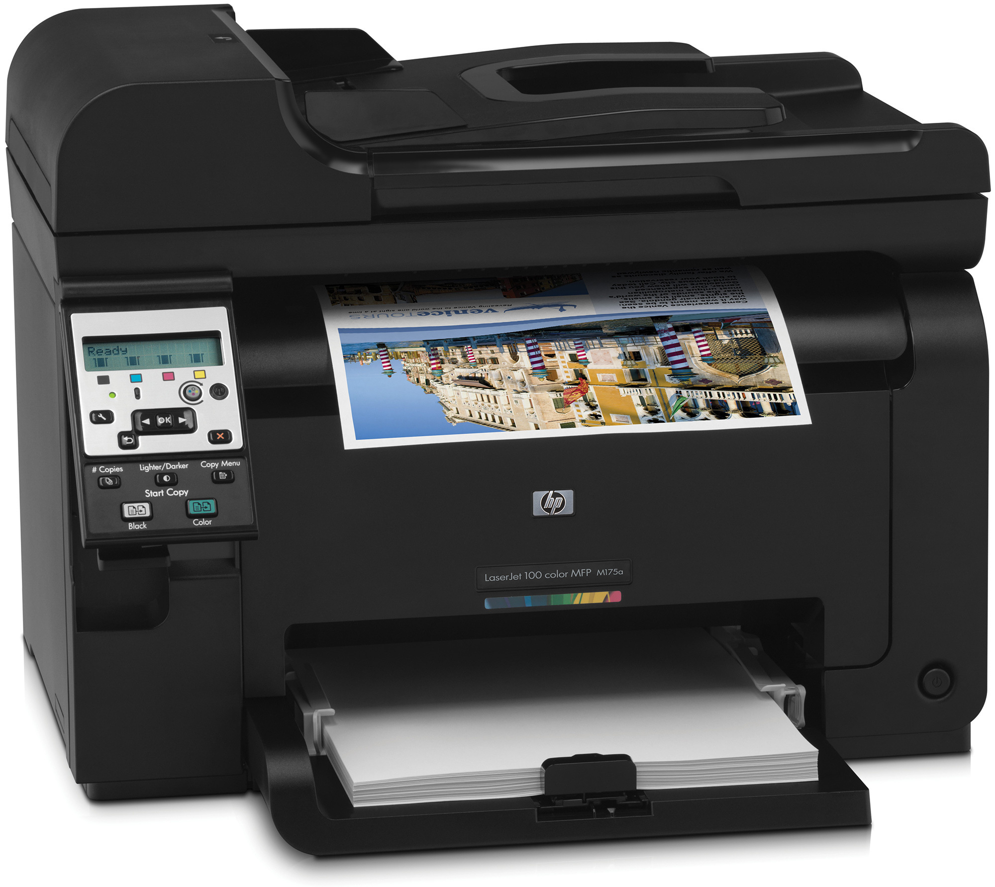 Установить принтер hp laserjet 100 color mfp m175a без установочного диска