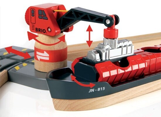BRIO World 33052 - Rail & Road -deluxe ratasetti, iso laatikko