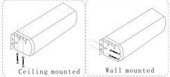 Leinwand Electric Wall Screen 108" 16:9 valkokangas