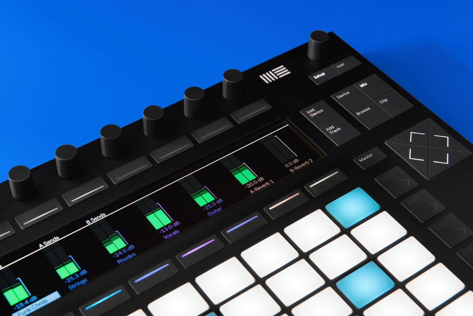 Ableton Push 2 Live Controller Instrument MIDI USB Interface