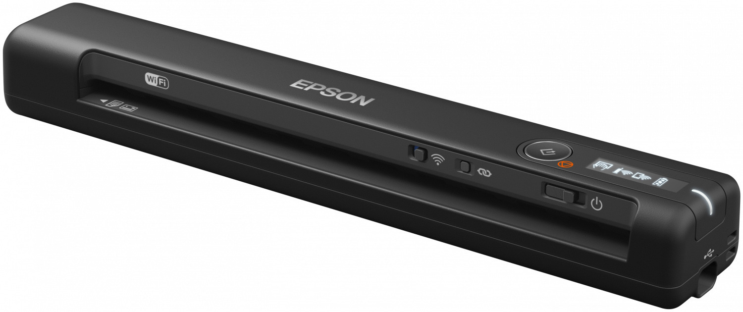 Epson WorkForce ES-60W -A4-mobiiliskanneri, akulla