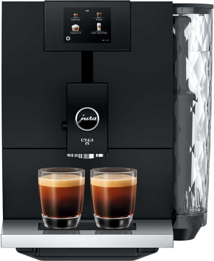 Jura ENA 8 Metropolitan Black -kahviautomaatti, musta