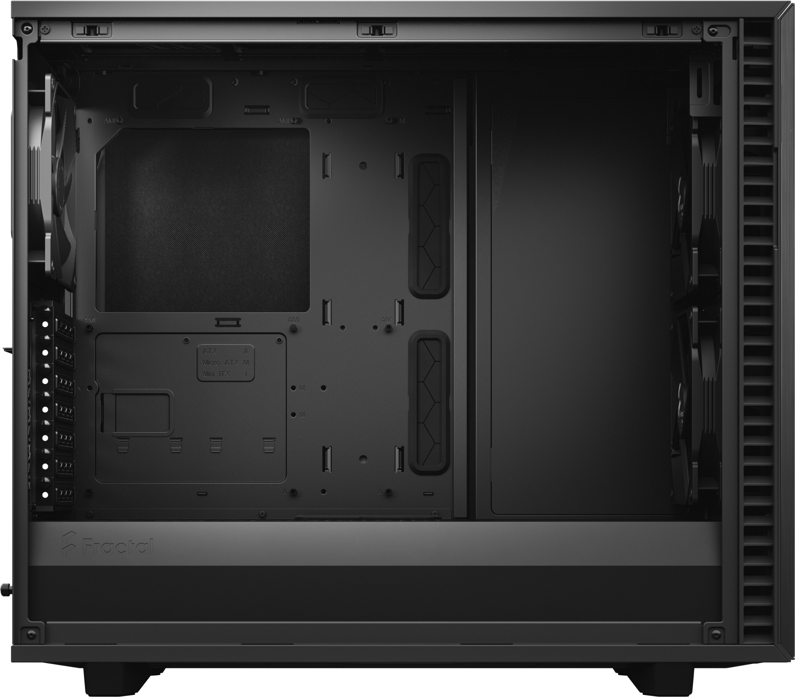 Fractal Design Define 7 ATX kotelo Ilman Virtal hdett Harmaa 