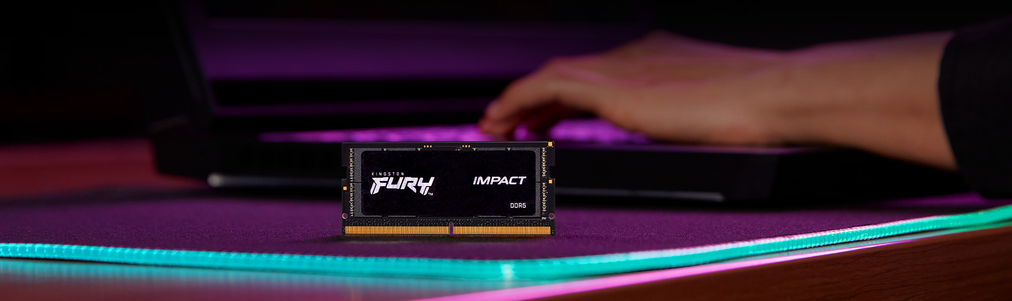 Kingston FURY Impact DDR5 4800 MHz SO-DIMM 8 Gt -muistimoduli