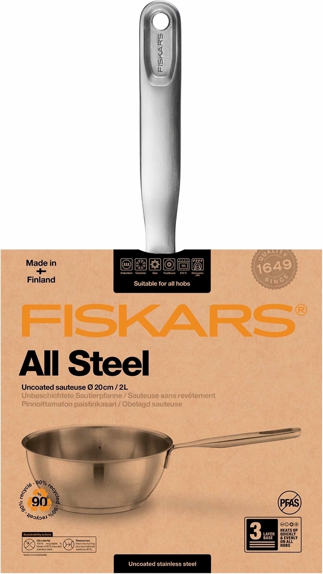 Fiskars All Steel -kastikekasari, 2L