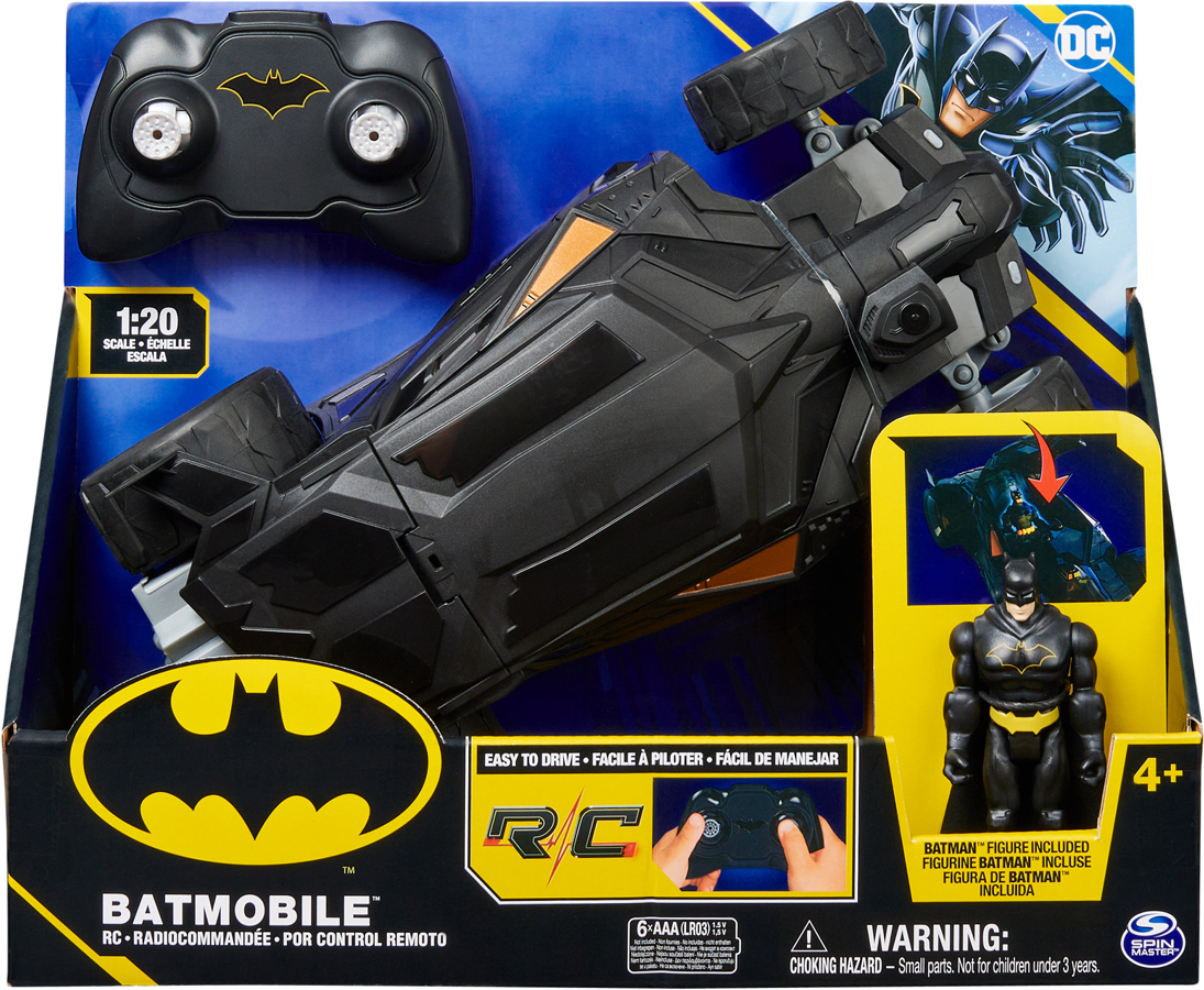 Batman Batmobile RC -kauko-ohjattava auto, 1:20