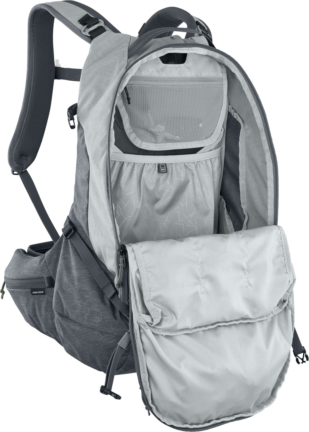 Evoc TRAIL PRO 26 -reppu L/XL, harmaa