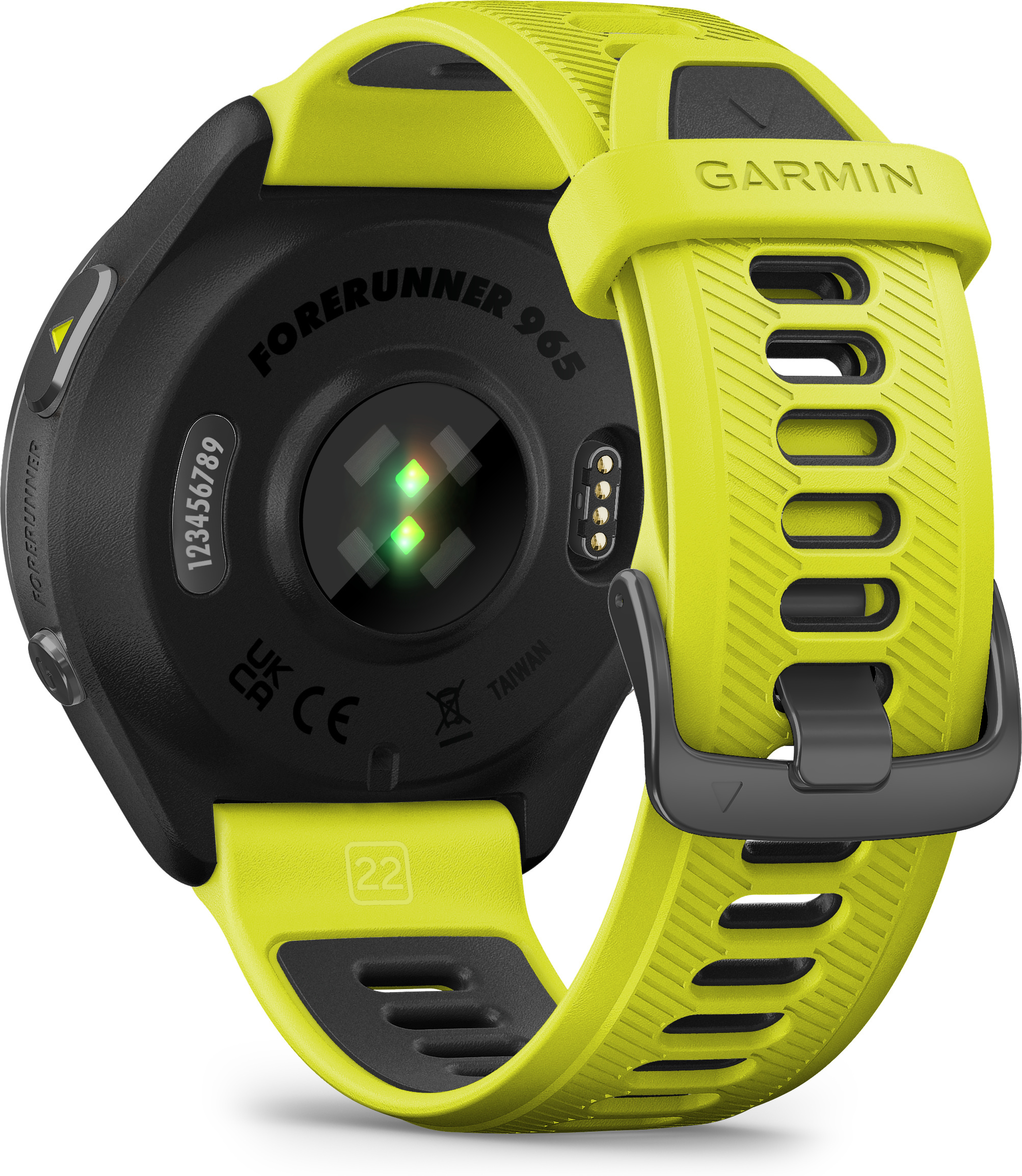 Garmin Forerunner 965 -urheilukello, keltainen / musta