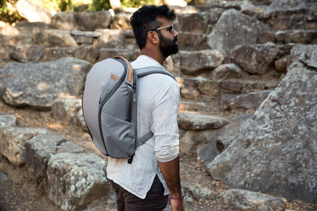 Peak Design Everyday Backpack Zip 20L -päiväreppu, tuhka