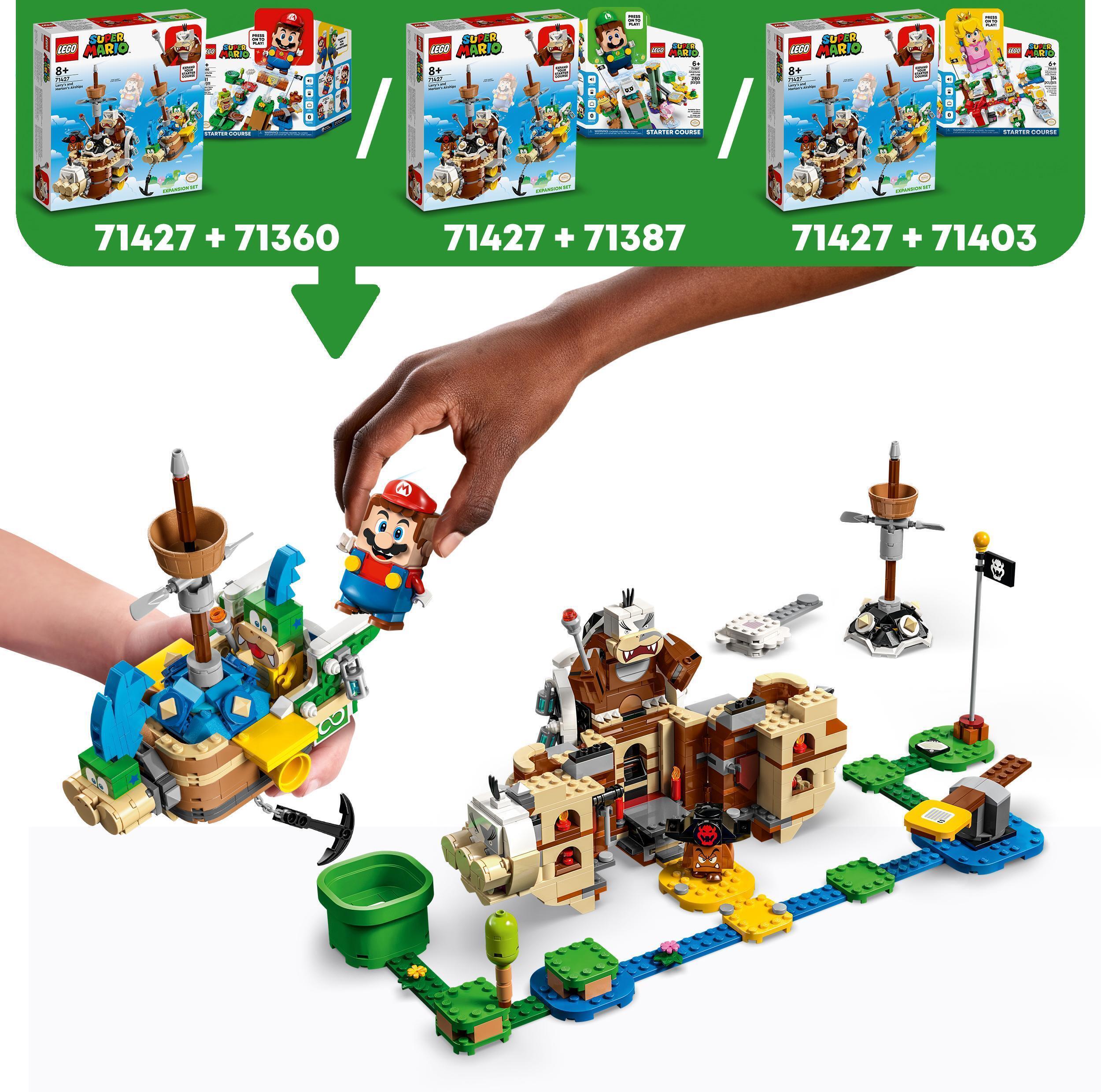 LEGO Super Mario 71427 - Larryn ja Mortonin ilma-alukset ‑laajennussarja