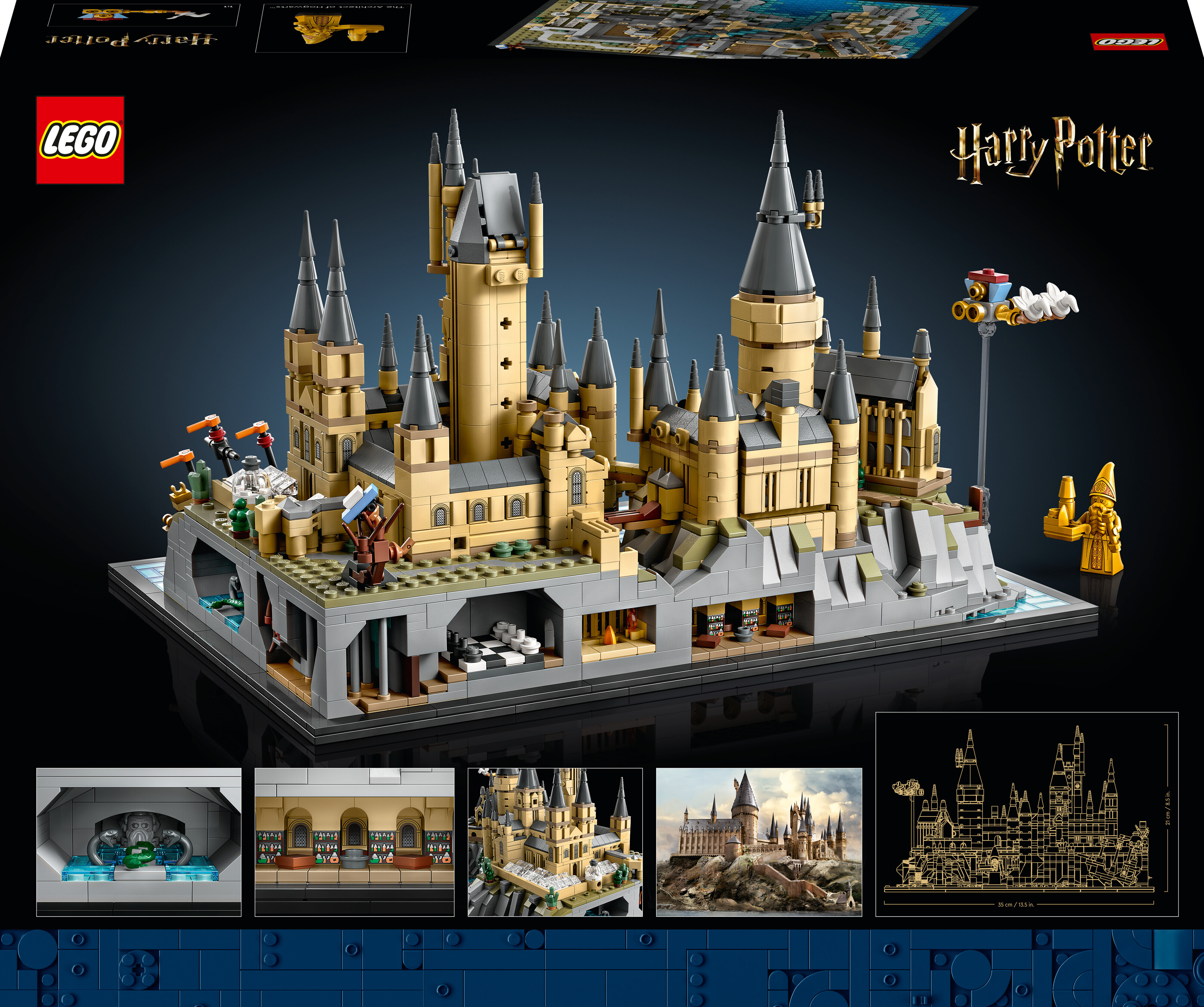LEGO Harry Potter 76419 - Tylypahkan linna ja maat