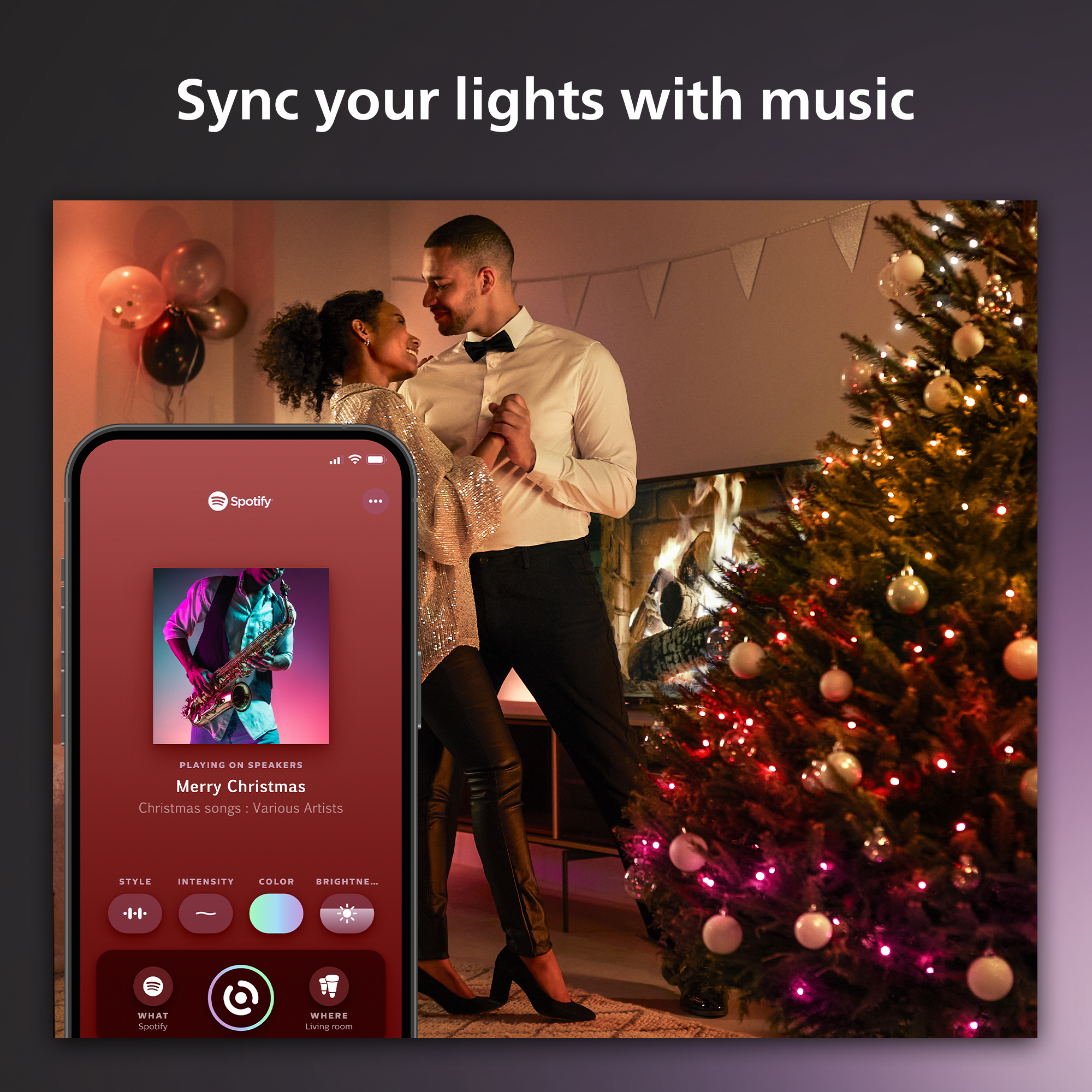 Philips HUE Festavia valosarja, 250 lediä