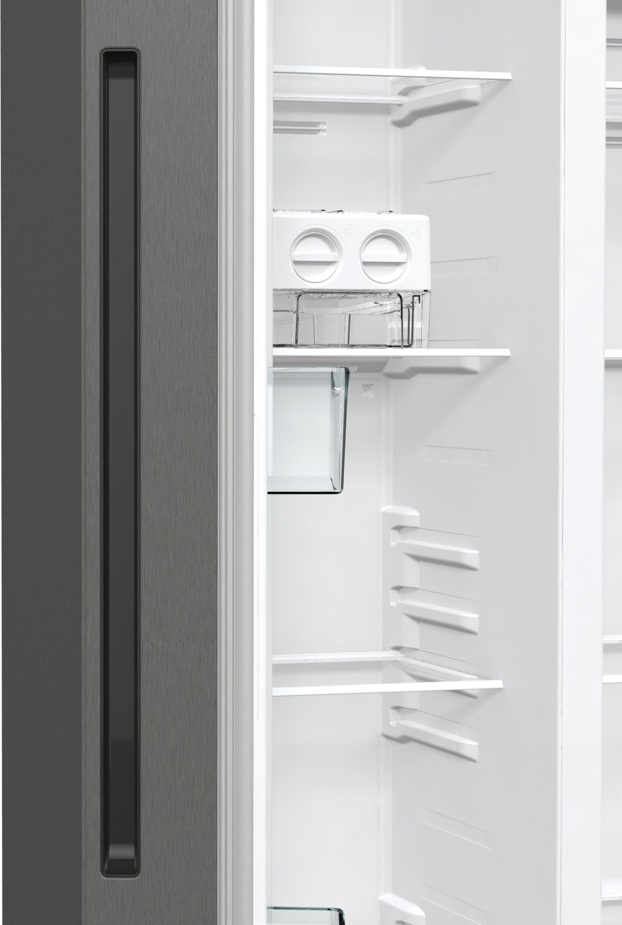Gorenje NRR9185EAXL Side By Side, teräs