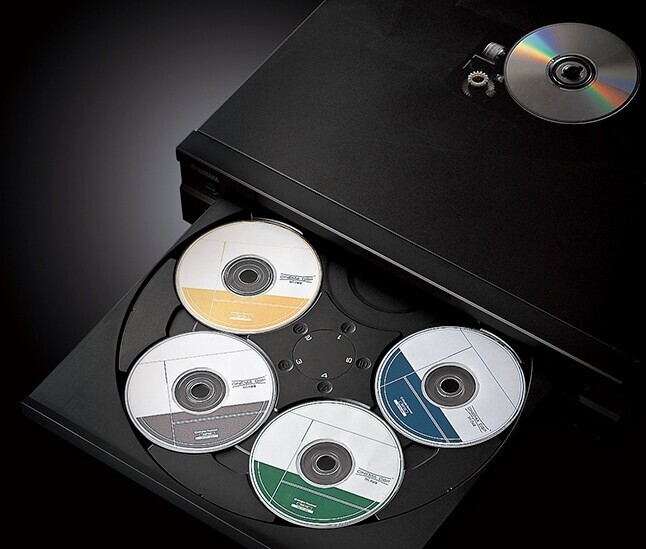 Yamaha CD-C603 CD-soitin, hopea