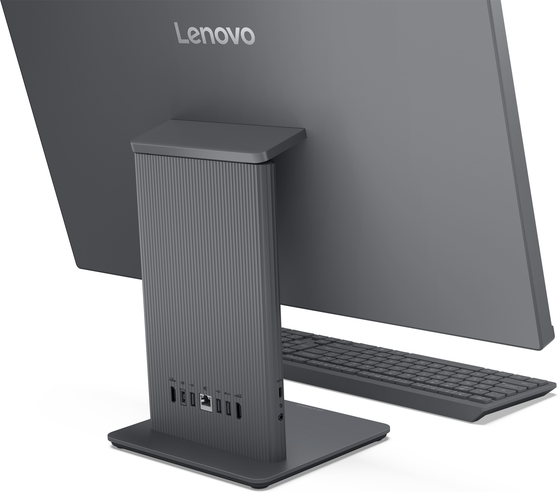 Lenovo IdeaCentre AIO 27" All-in-one -pöytäkone, Win 11, tumman harmaa (F0HM000QMT)
