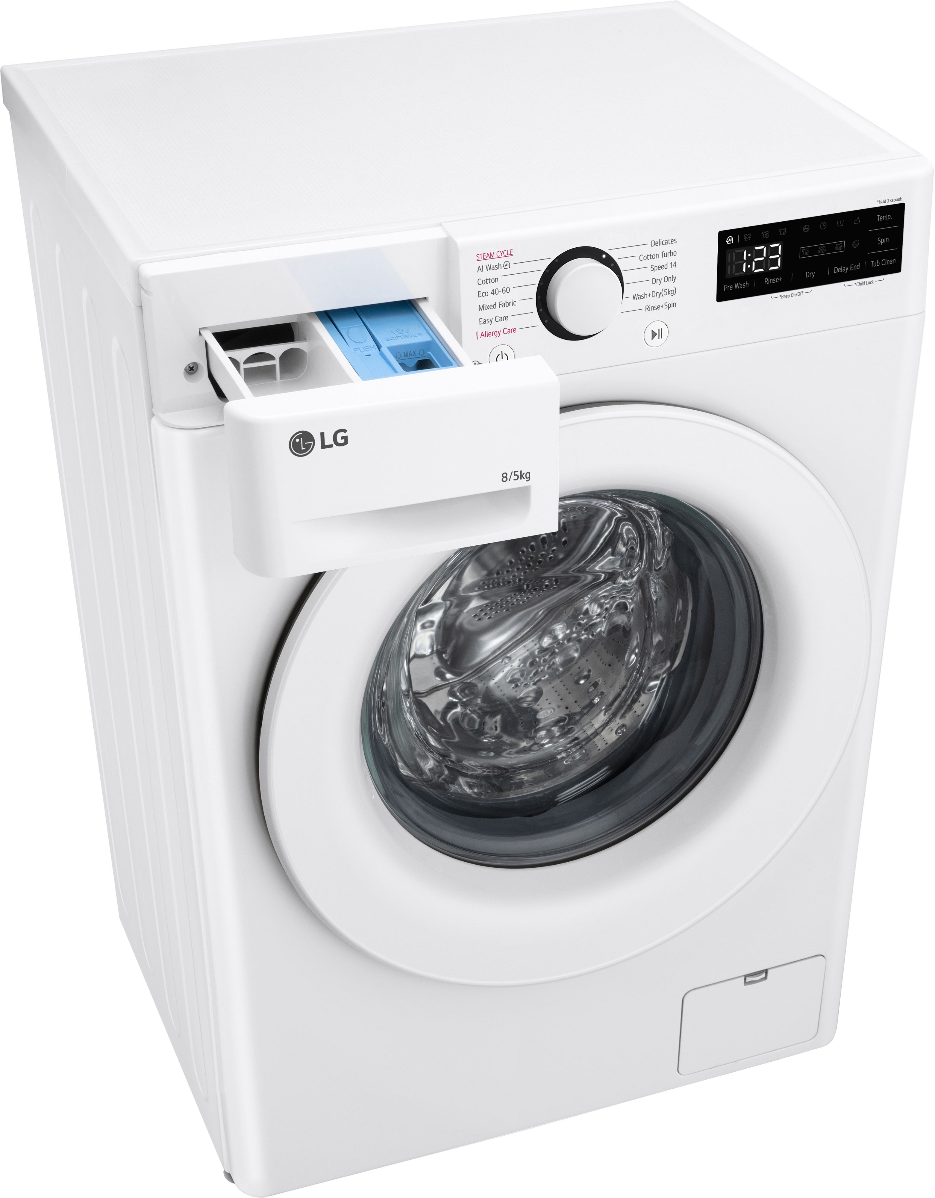 LG F2DV707S2W1 kuivaava pesukone