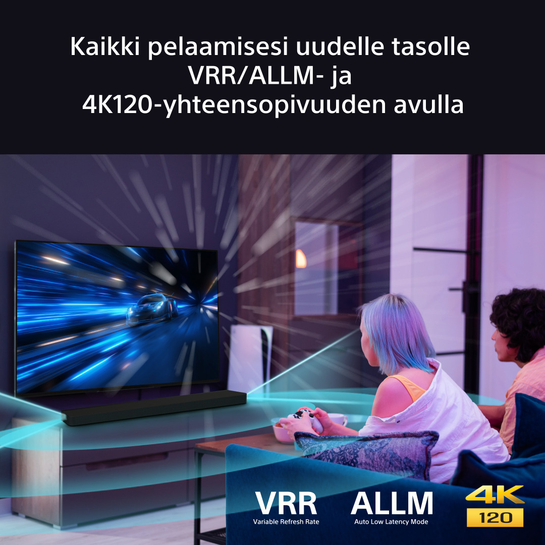 Sony Bravia Theatre Bar 8 – 5.0.2 Dolby Atmos Soundbar -äänijärjestelmä