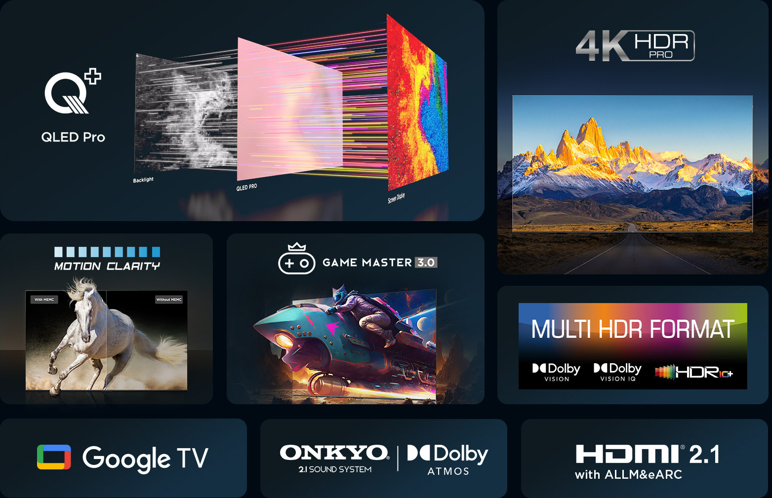 TCL 55" C655 –  4K QLED Google TV