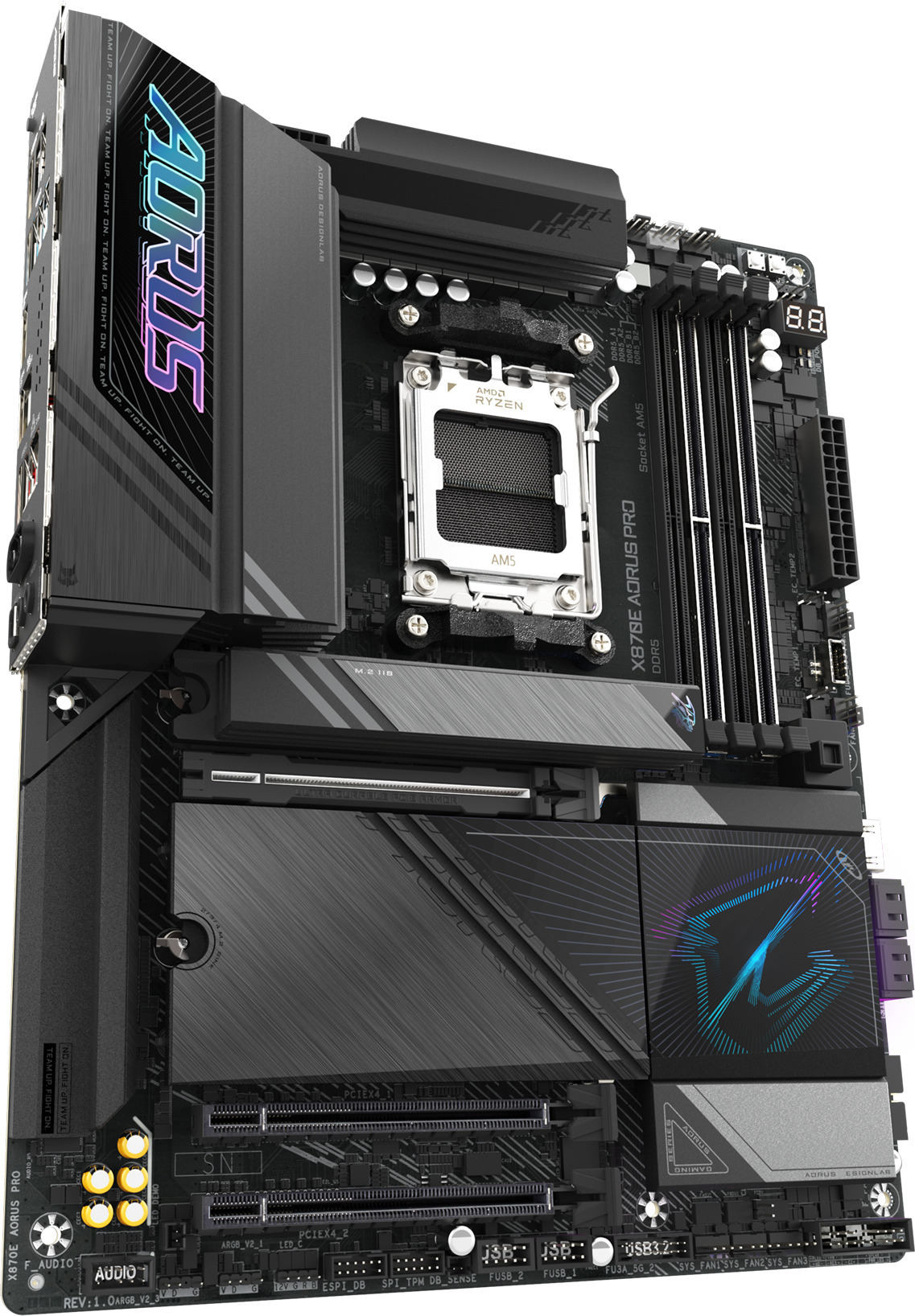 Gigabyte X870E AORUS PRO ATX -emolevy