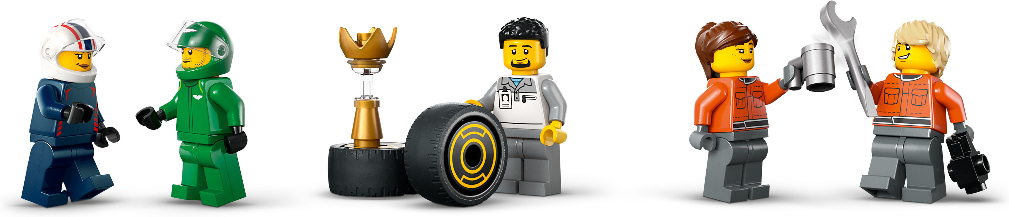 LEGO City 60445 – F1-rekka ja F1-autot RB20 ja AMR24