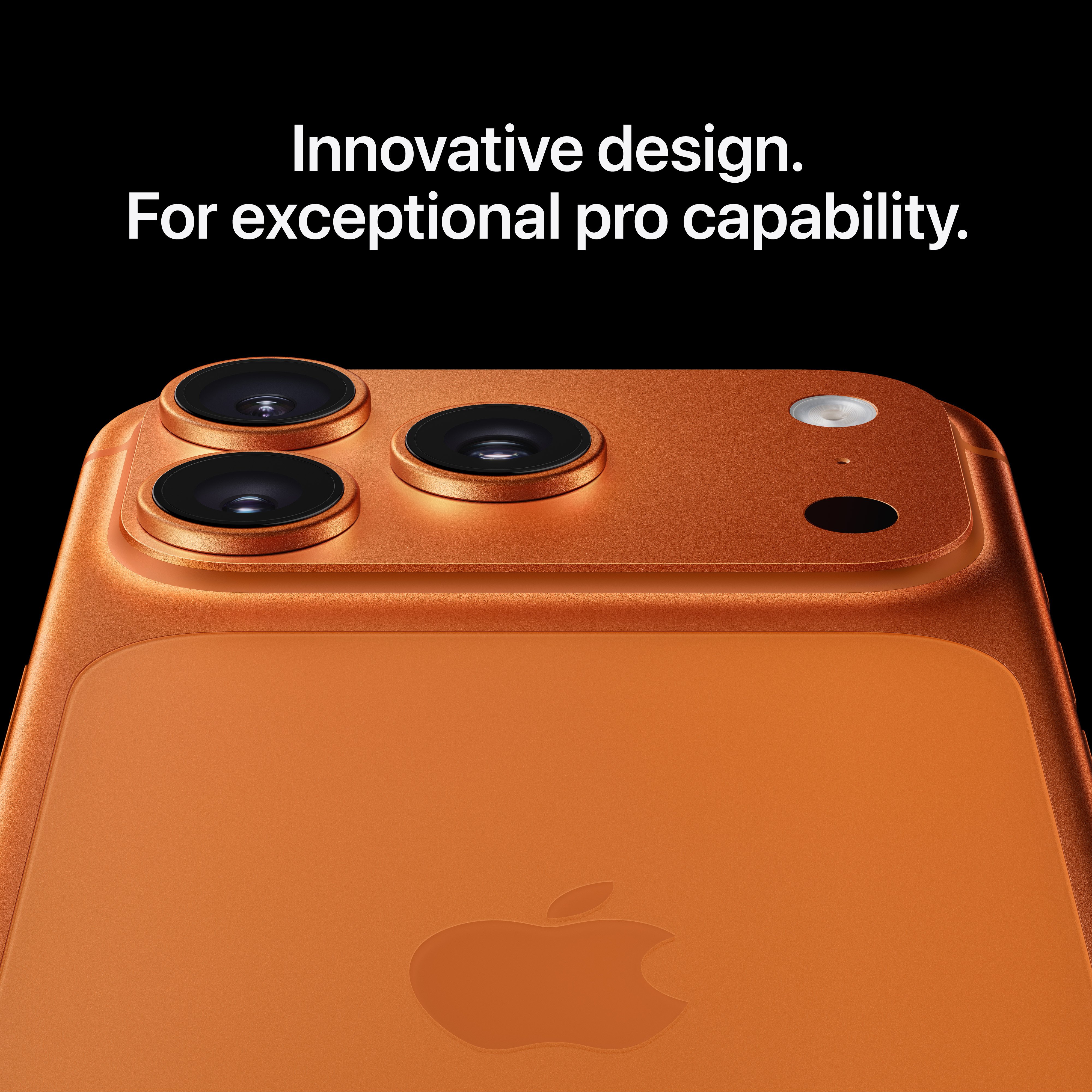 Apple iPhone 17 Pro Max 1 Tt puhelin, kosminen oranssi